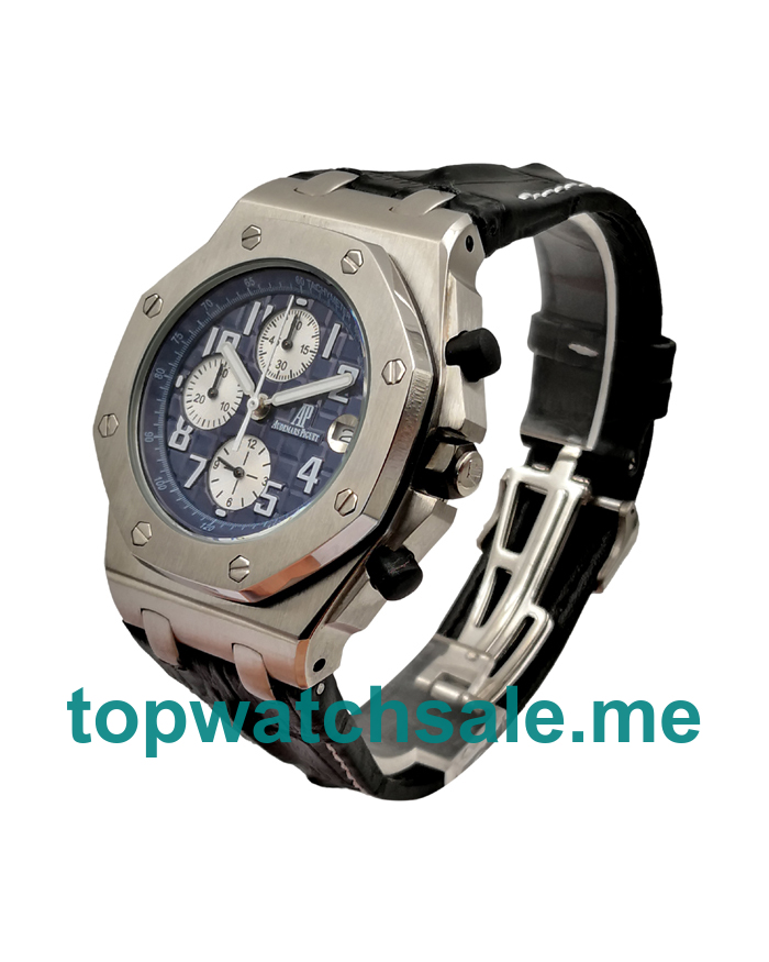 UK Blue Dials Fake Audemars Piguet Royal Oak Offshore 26170ST Watches For Men