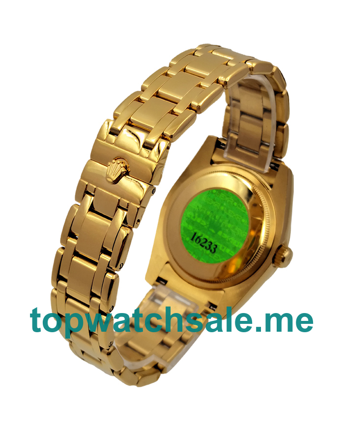 UK Champagne Dials Gold Rolex Day-Date 18038 Replica Watches