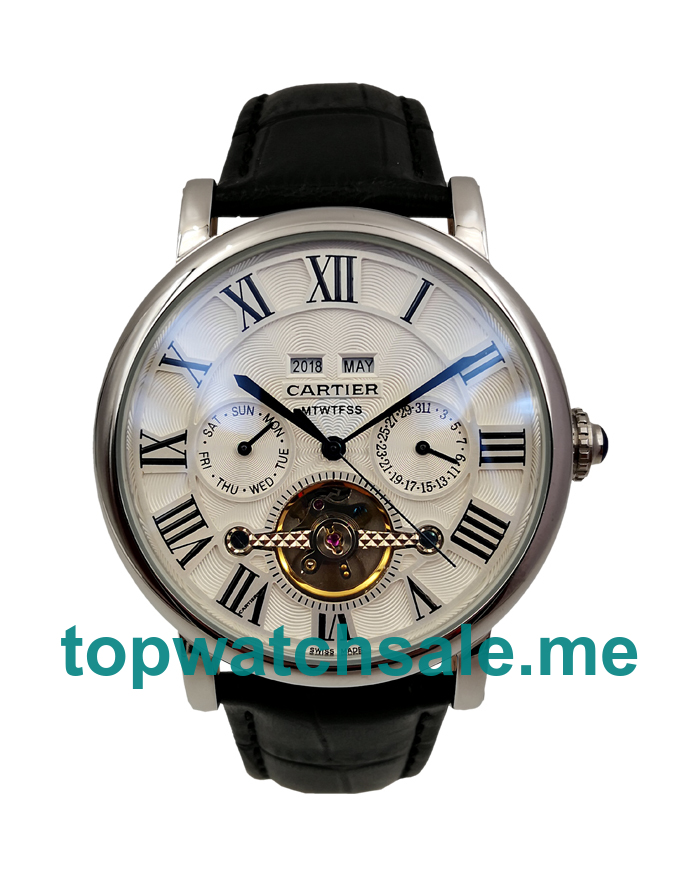 UK White Dials Steel Calibre De Cartier 171193 Replica Watches