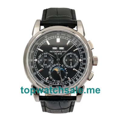 UK Black Dials Steel Patek Philippe Grand Complications 5970G Replica Watches