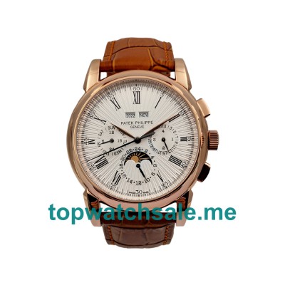 UK White Dials Rose Gold Patek Philippe Grand Complications 171224 Replica Watches