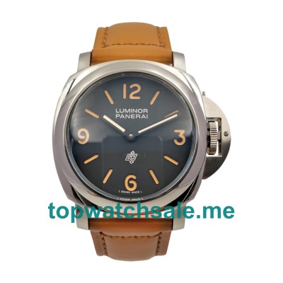 UK 43MM Arabic Numerals Replica Panerai Luminor PAM01086 Black Dials Watches