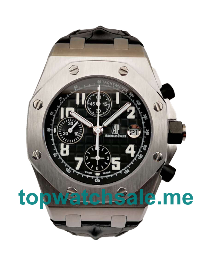 UK Black Dials Steel Audemars Piguet Royal Oak Offshore 26170ST.OO.D101CR.03 Replica Watches