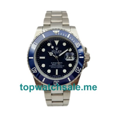 UK Blue Dials Steel Rolex Submariner 116619 LB Replica Watches