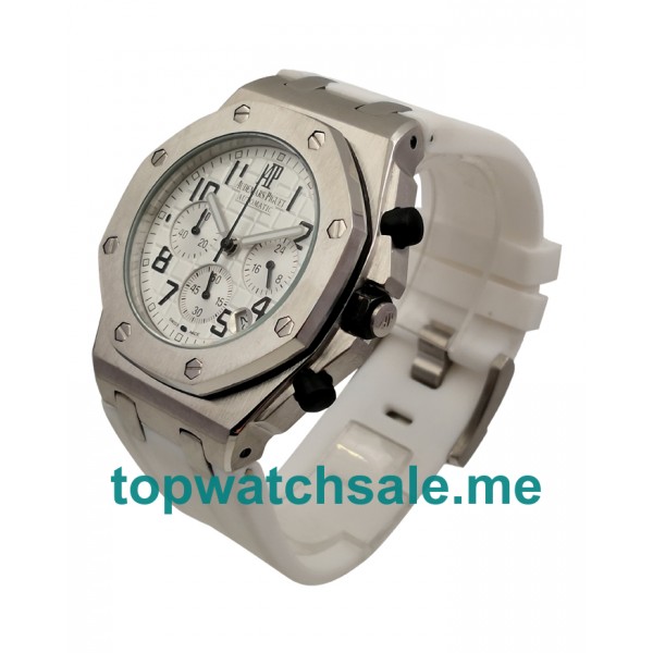 42MM Silver Dials Audemars Piguet Royal Oak Offshore 26283ST Replica Watches UK