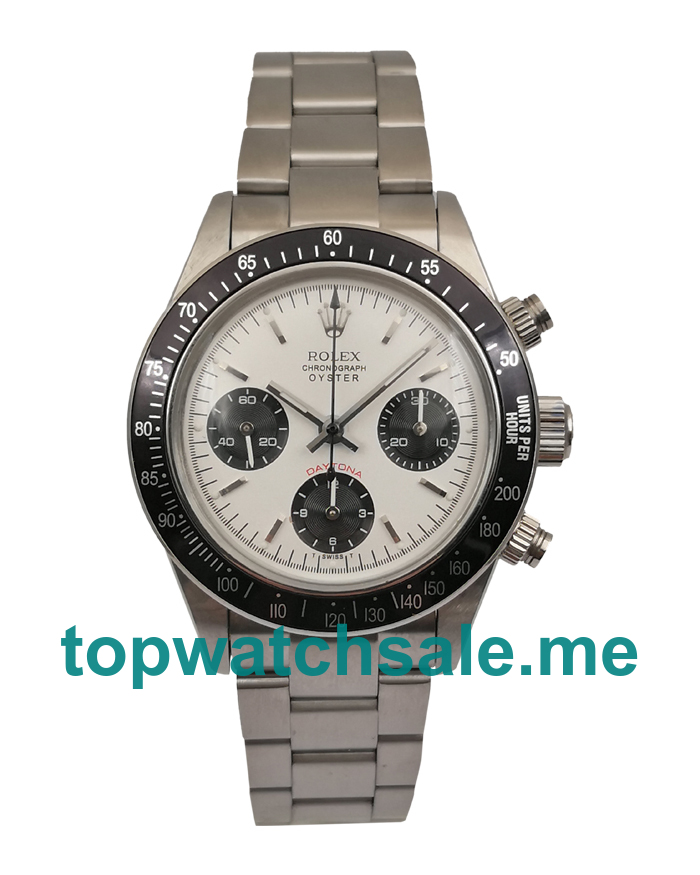 UK White Dials Steel Rolex Daytona Ref.6263 Replica Watches