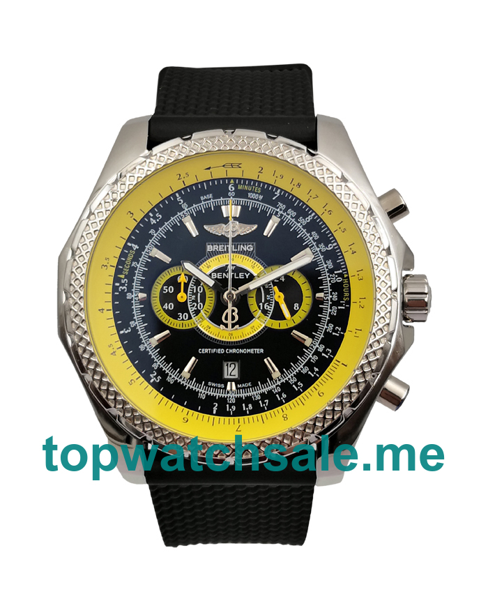 UK Black Dials Steel Breitling Bentley Supersports Light Body E27365 Replica Watches