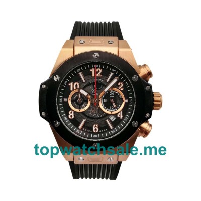 UK 44MM Rose Gold Hublot Big Bang 411.OM.1180.RX Replica Watches