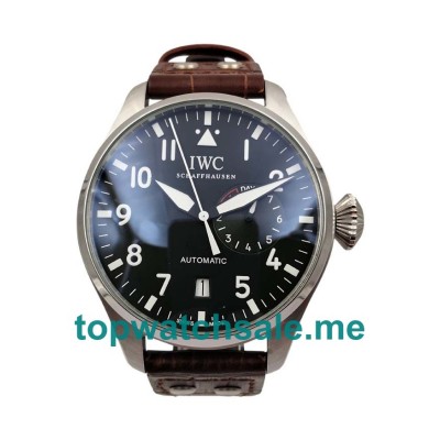 UK Black Dials Steel IWC Pilots IW500916 Replica Watches