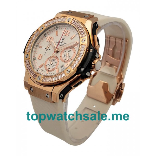 UK Rose Gold Hublot Big Bang 341.PE.230.RW.114 Replica Watches With Diamonds