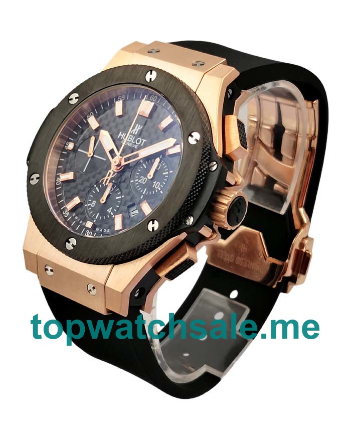 UK Black Dials Rose Gold Hublot Big Bang 301.PM.1780.PM Replica Watches