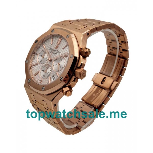 UK Rose Gold Quartz Audemars Piguet Royal Oak 26320OR Replica Watches